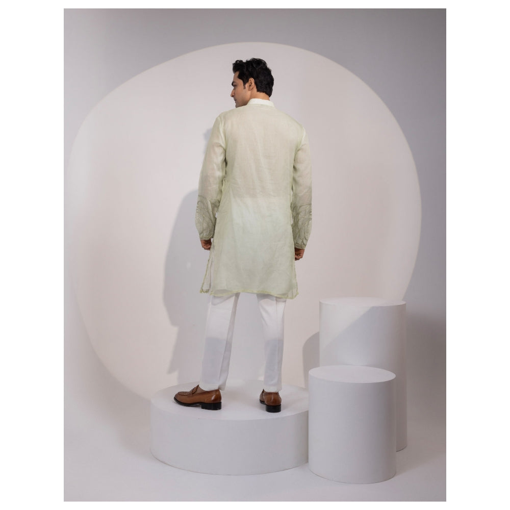 YOSEBA Jaalika Embroidered Kurta with Pant