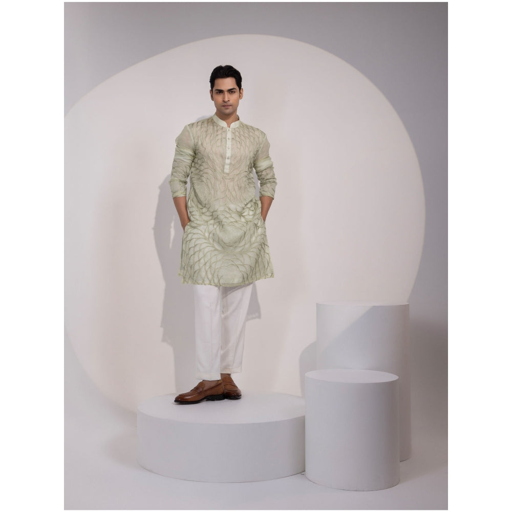 YOSEBA Jaalika Embroidered Kurta with Pant