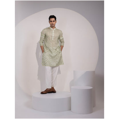 YOSEBA Jaalika Embroidered Kurta with Pant