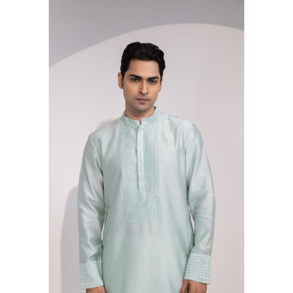 YOSEBA Pista Noor Embroidered Kurta with Pant