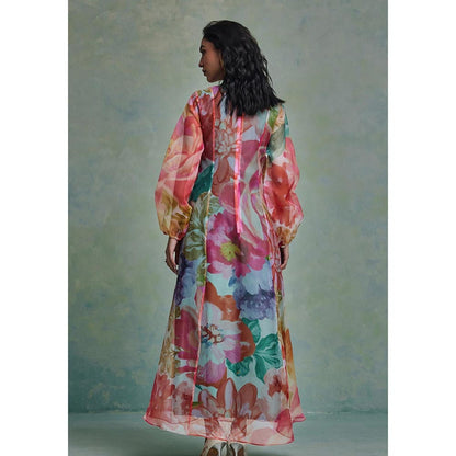 ZABELLA Multi-Colour Wild Bloom Gown