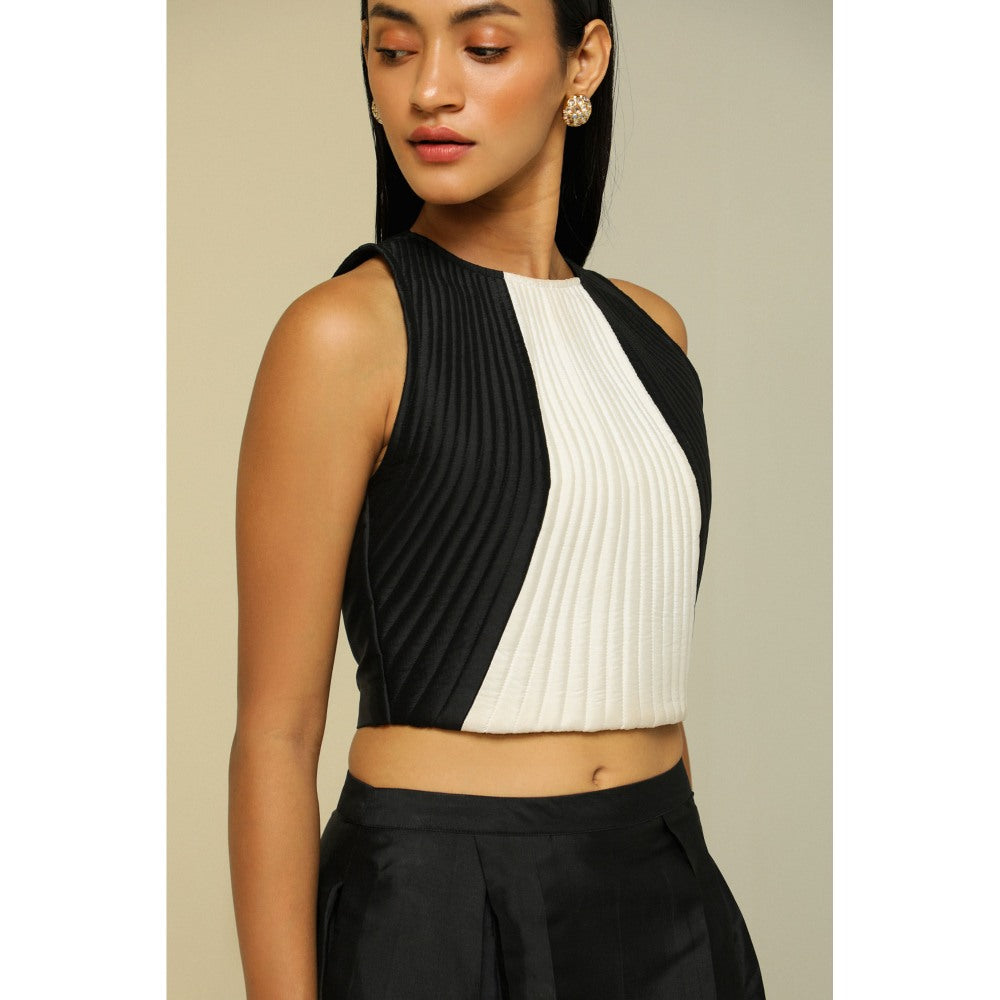 Zaitra Zebra Crop Top
