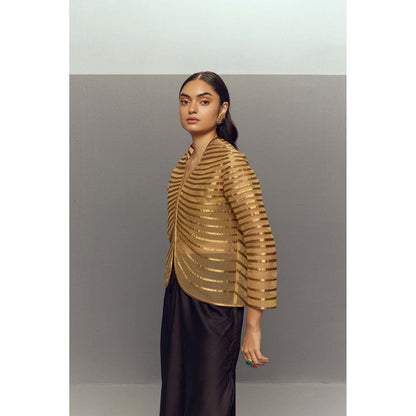 Zaitra Gold Cleopatra Jacket
