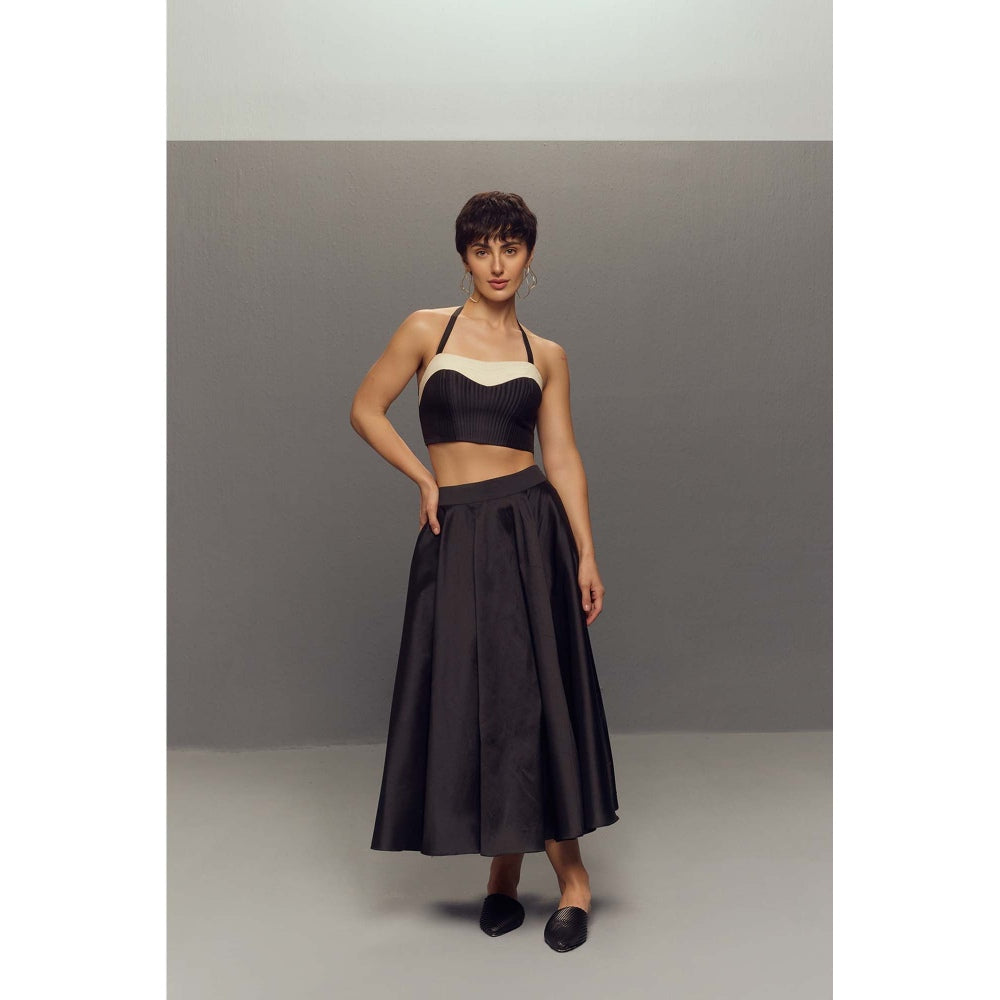 Zaitra Black Bustier