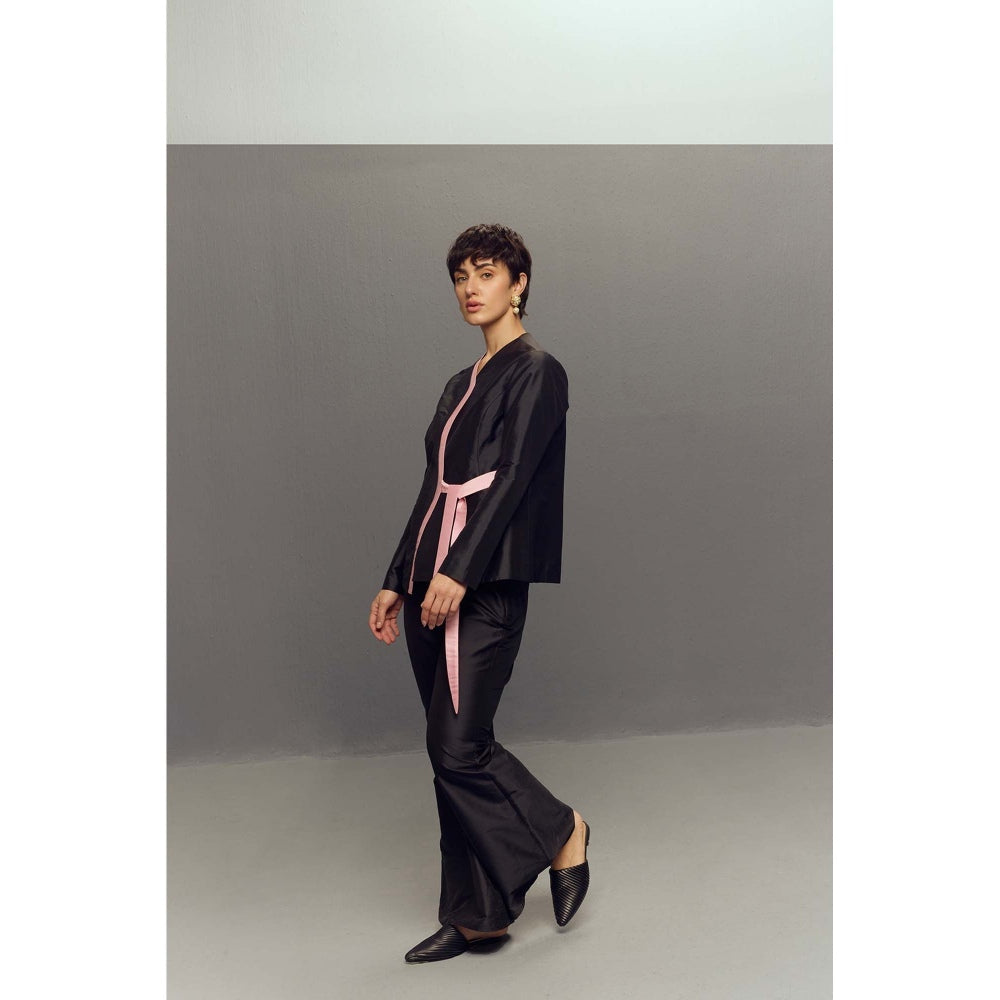 Zaitra Black Pant with Jacket (Set of 2)