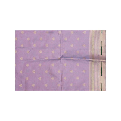 Zal from Benaras Lavender Pathani Bandhani Work Saree with Unstitched Blouse