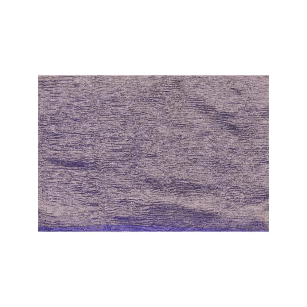 Zal from Benaras Blue Zari Stripe Moonga Tissue Silk Banarasi Handloom Saree without Blouse