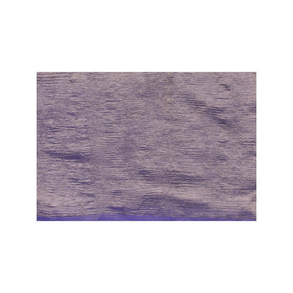 Zal from Benaras Blue Zari Stripe Moonga Tissue Silk Banarasi Handloom Saree without Blouse