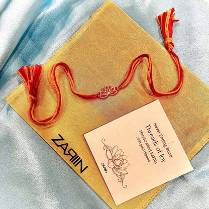 ZARIIN Lotus Aura Rakhi