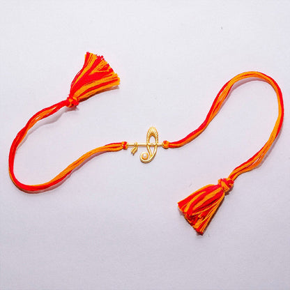 ZARIIN Paisley Pop Thread Rakhi
