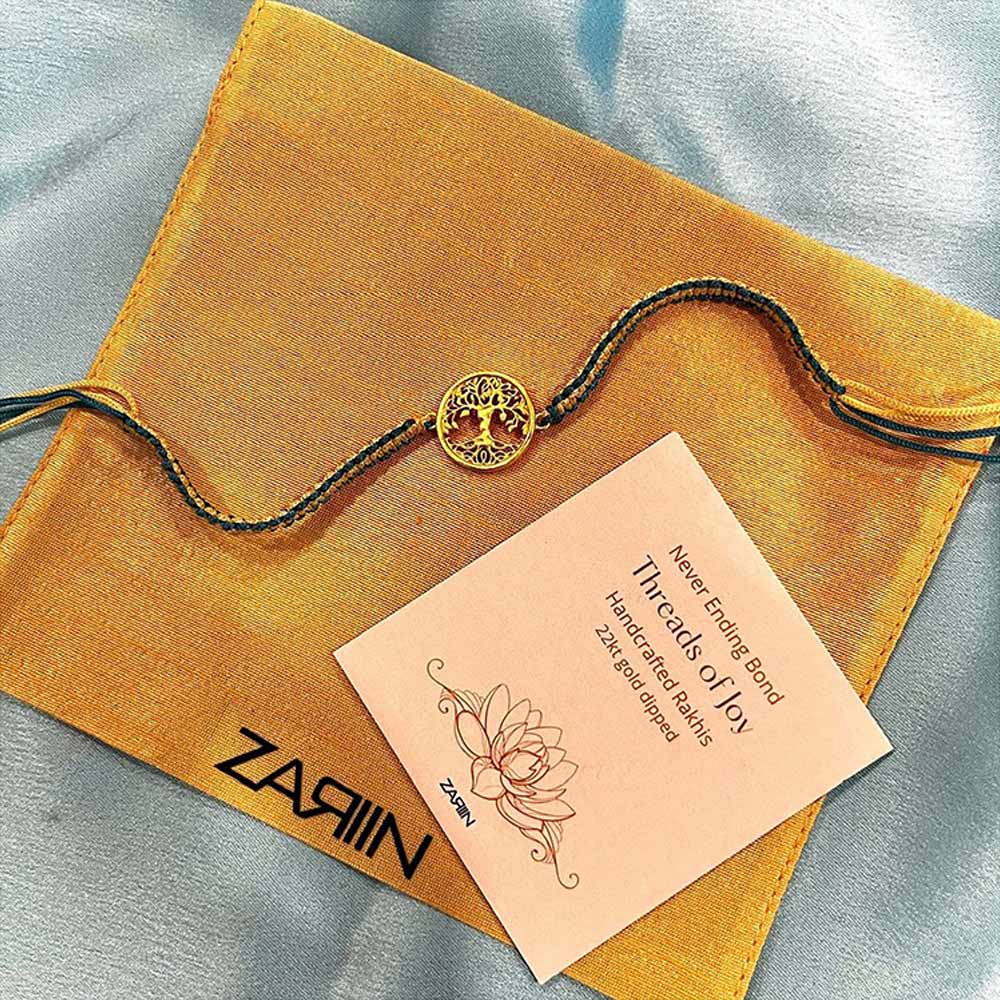 ZARIIN Tree of Life Rakhi & Lumba Bracelet Box