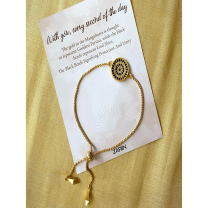 ZARIIN Wrapped In Love Mangalsutra Bracelet