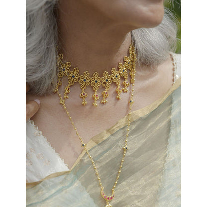 ZARIIN Glorious Glory Choker Necklace