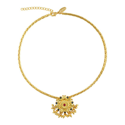 ZARIIN Floral Wonder Pendant Necklace