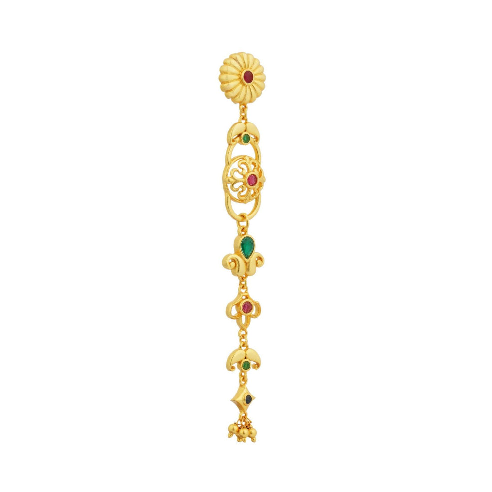 ZARIIN Gulbahaar Statement Drop Earrings
