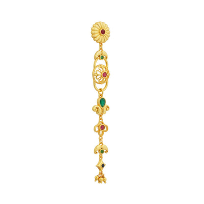 ZARIIN Gulbahaar Statement Drop Earrings