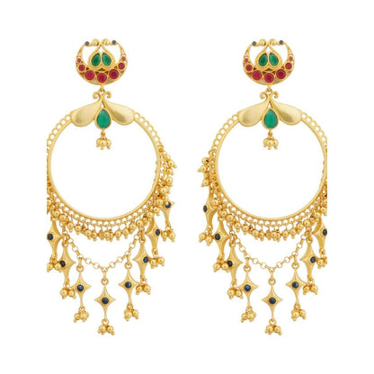 ZARIIN Poetic Dance Hoop Earrings