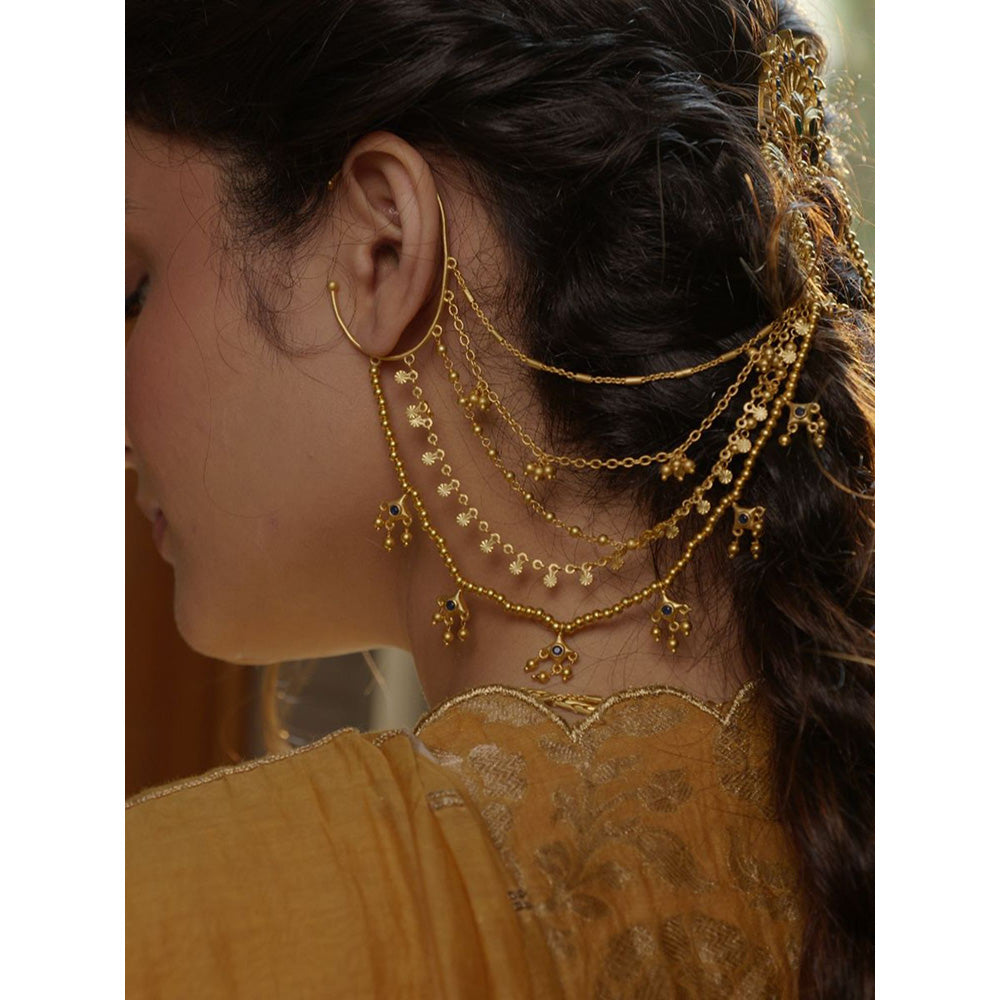 ZARIIN Chains of Glamour Ear Cuff