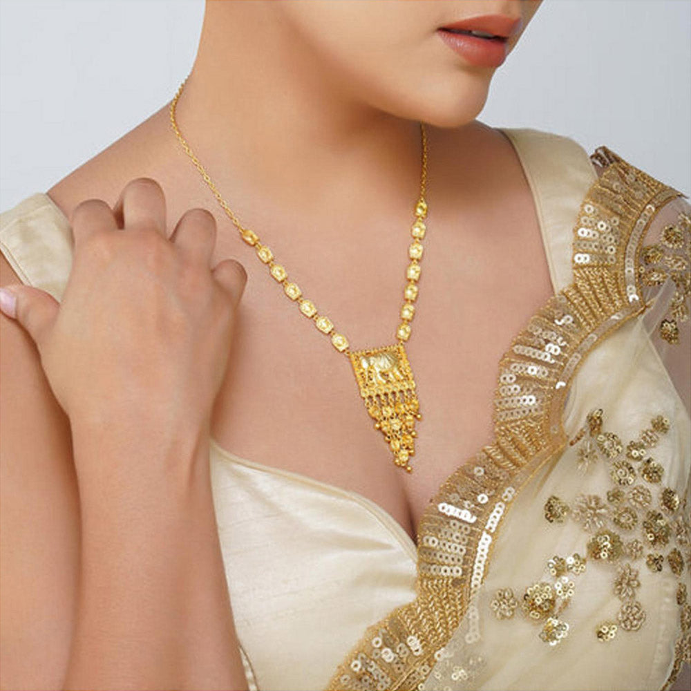 ZARIIN Timeless Tusk Pendant Necklace