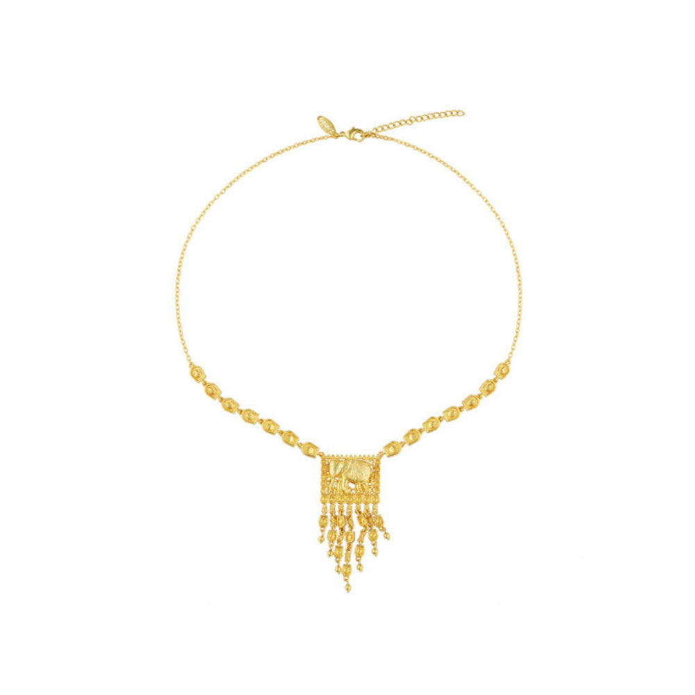 ZARIIN Timeless Tusk Pendant Necklace