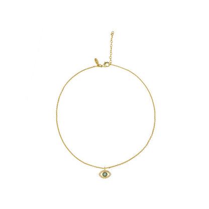 ZARIIN Sparkling Evil Eye Necklace
