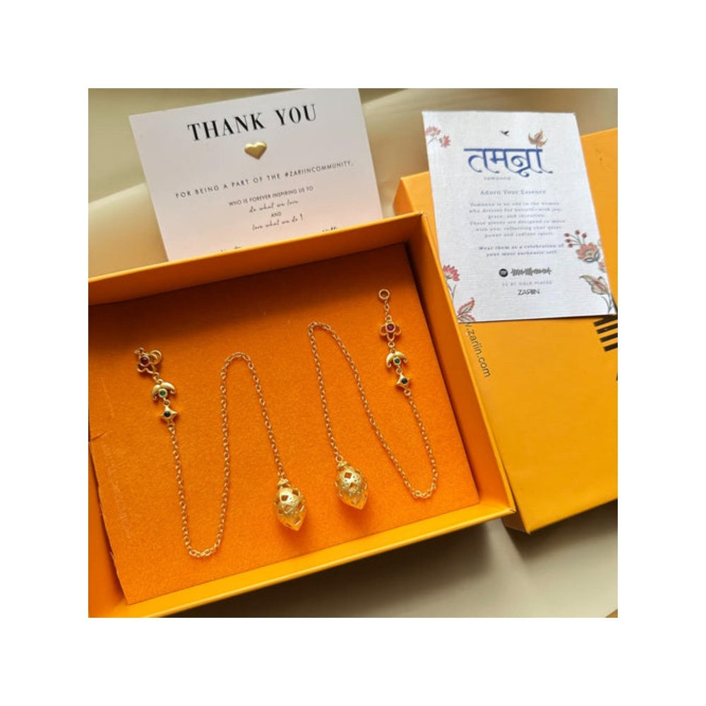 ZARIIN Delicate Dream Ear Chain - Dejhoor Earrings