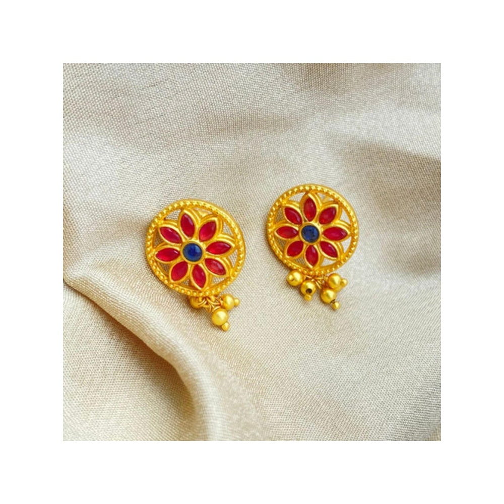 ZARIIN Flowers Of Passion Stud Earrings