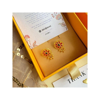 ZARIIN Flowers Of Passion Stud Earrings