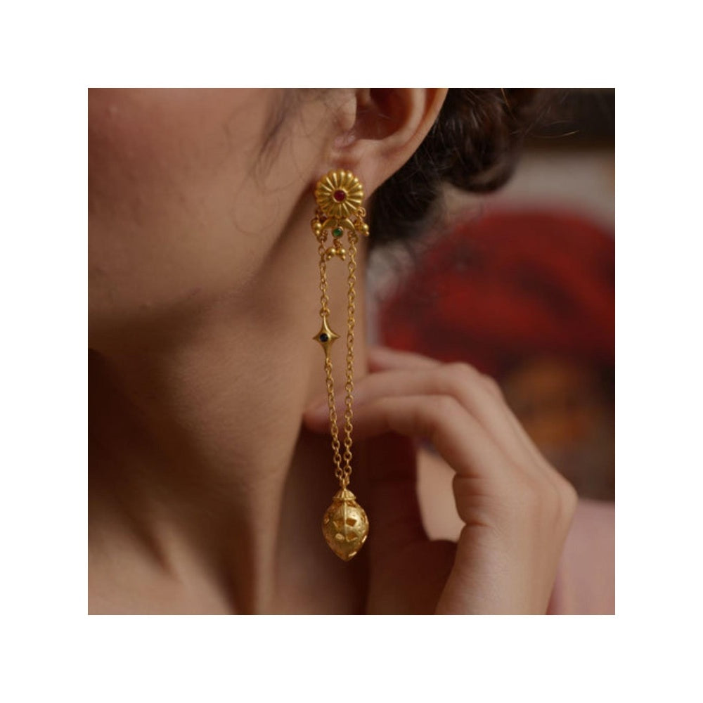 ZARIIN Jhoomar Taal Statement Dejhoor Earrings