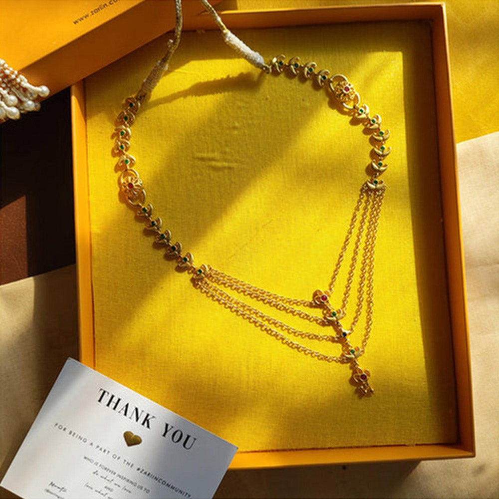 ZARIIN Rajwada Glory Layered Necklace