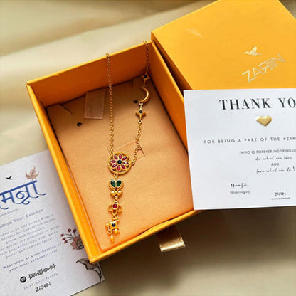 ZARIIN Chaand Bahaar Long Necklace