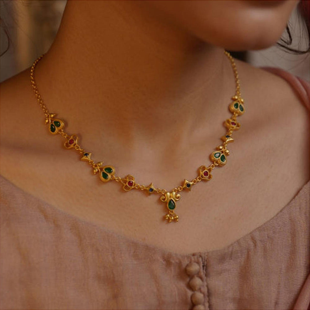 ZARIIN Blooming Buds Necklace