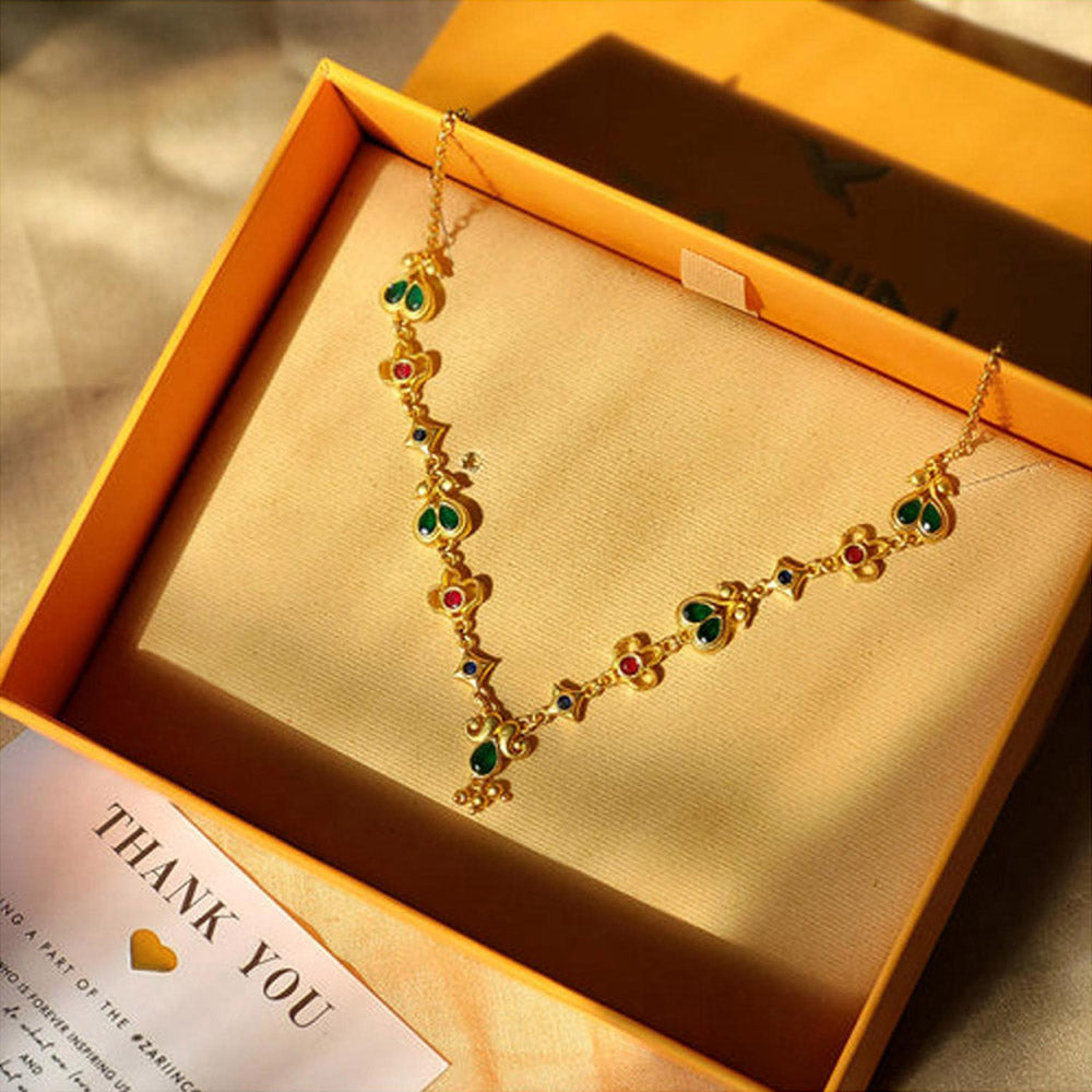 ZARIIN Blooming Buds Necklace