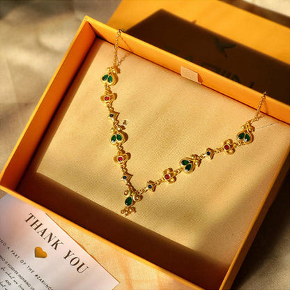 ZARIIN Blooming Buds Necklace