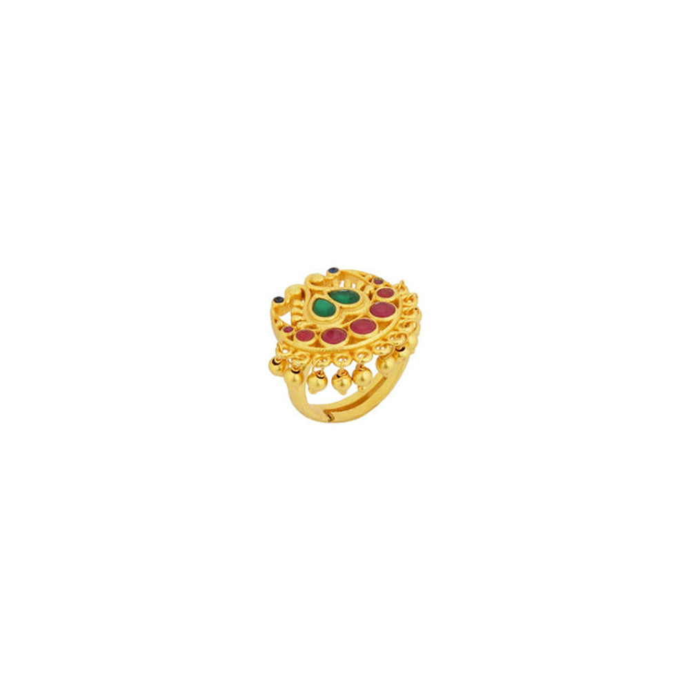 ZARIIN Noor-E-Chaand Statement Ring