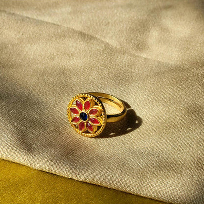 ZARIIN Flower Of Passion Ring