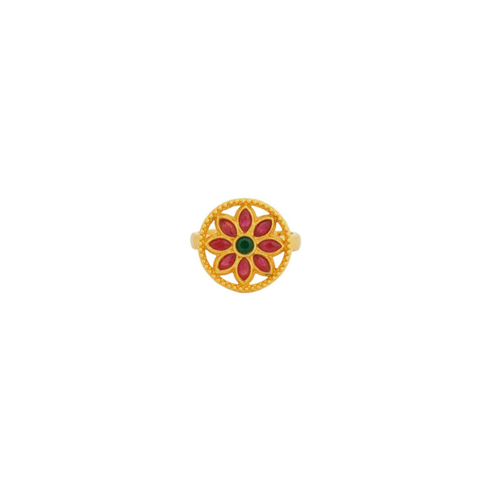 ZARIIN Flower Of Passion Ring