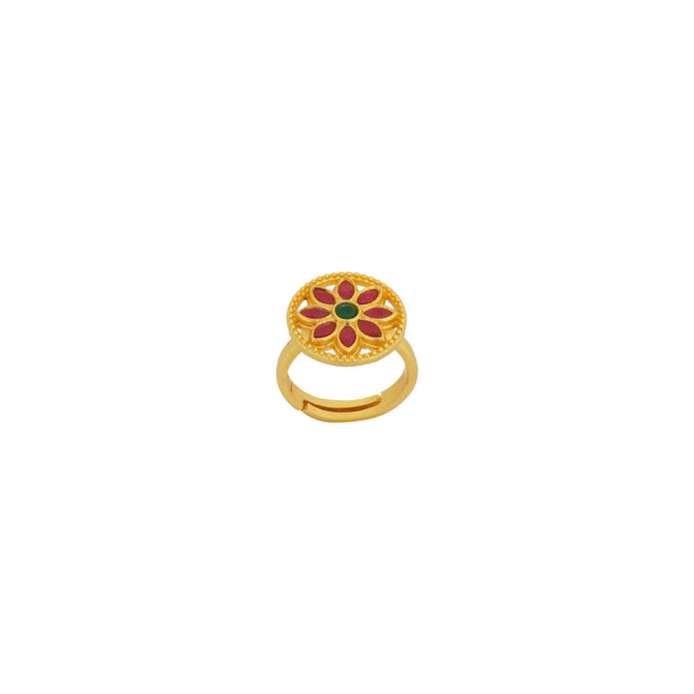 ZARIIN Flower Of Passion Ring