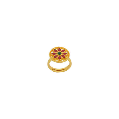 ZARIIN Flower Of Passion Ring