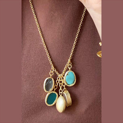 ZARIIN An Ode To Style Gold Necklace