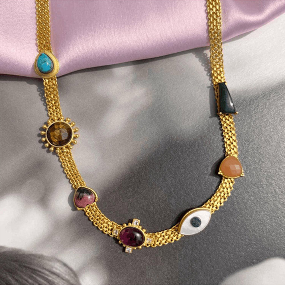 ZARIIN Balancing Act Choker Necklace
