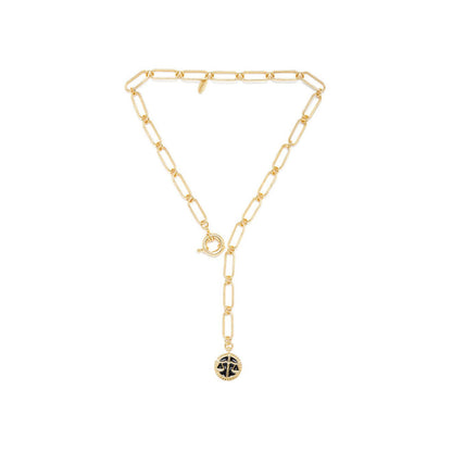 ZARIIN Libra And Air Zodiac Necklaces Giftbox