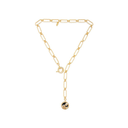 ZARIIN Aquarius And Air Zodiac Necklaces Giftbox