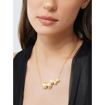 ZARIIN Power Pearl Pendant Necklace