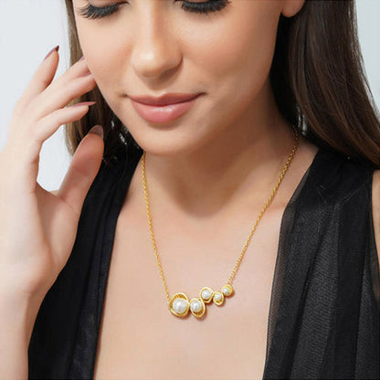 ZARIIN Power Pearl Pendant Necklace