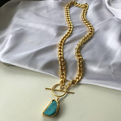 ZARIIN Necklace With Turquoise