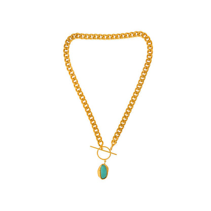 ZARIIN Necklace With Turquoise