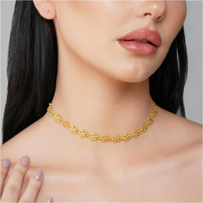 ZARIIN Flowers Of Hope Choker Necklace