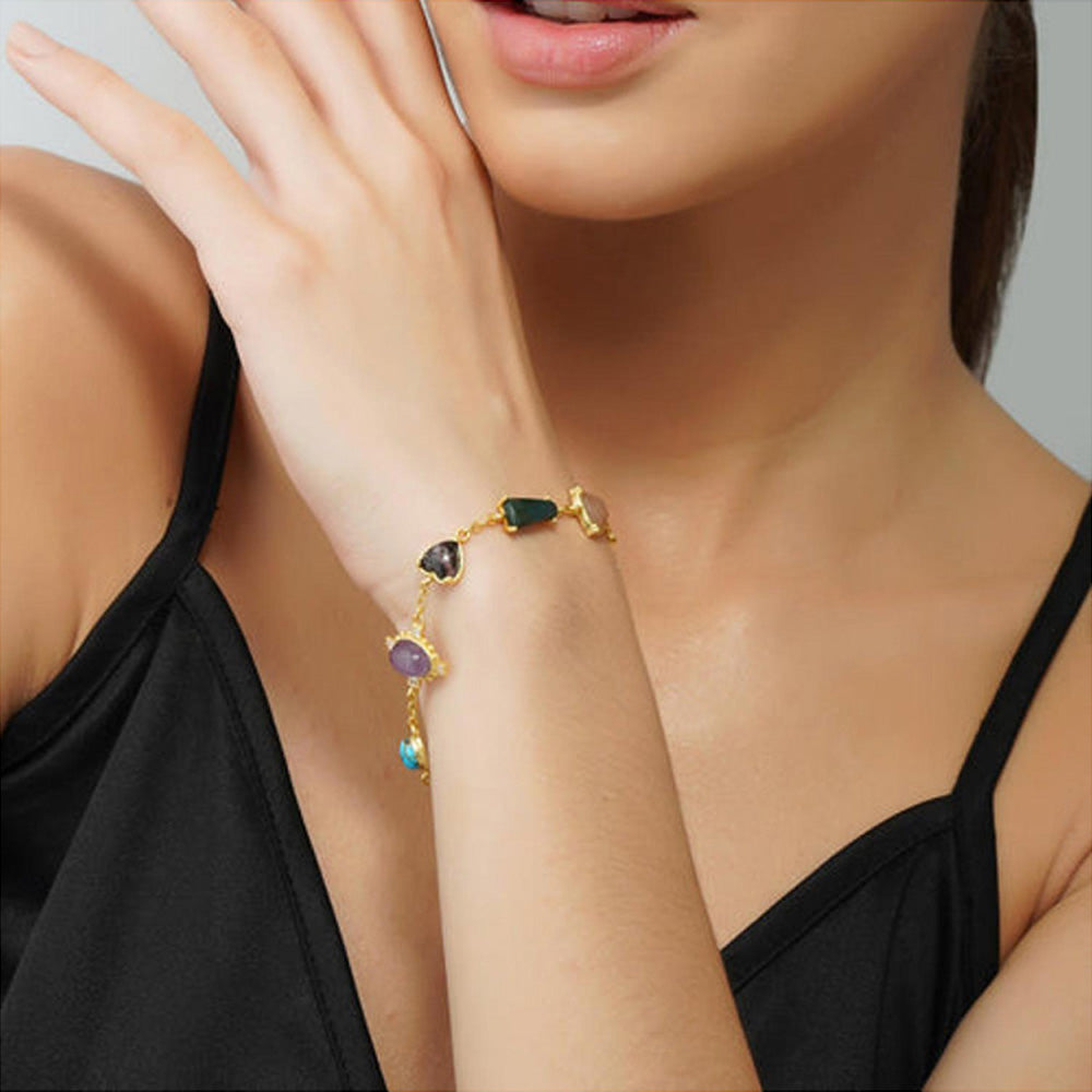 ZARIIN Power Goddess Bracelet Set Of 2