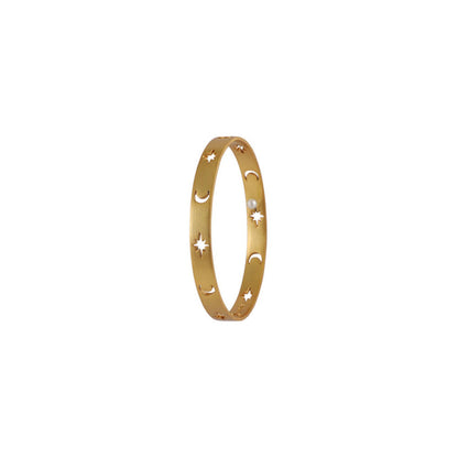 ZARIIN No Bad Vibes Stack (Set Of 3 Bracelets)
